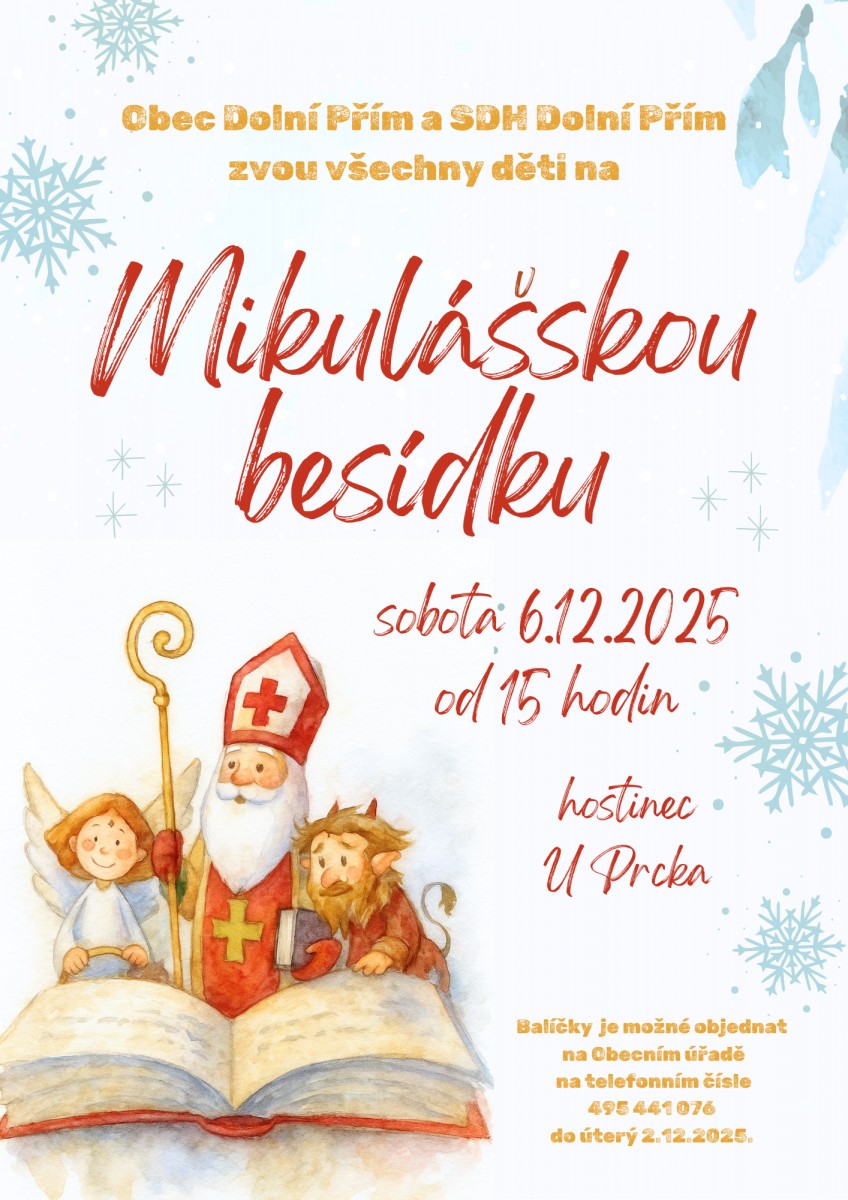 Mikulášská besídka 2025